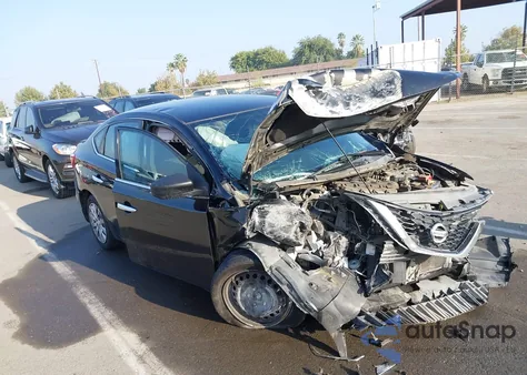 2019 Nissan Sentra S из США, поврежденный, VIN 3N1AB7AP4KY386937